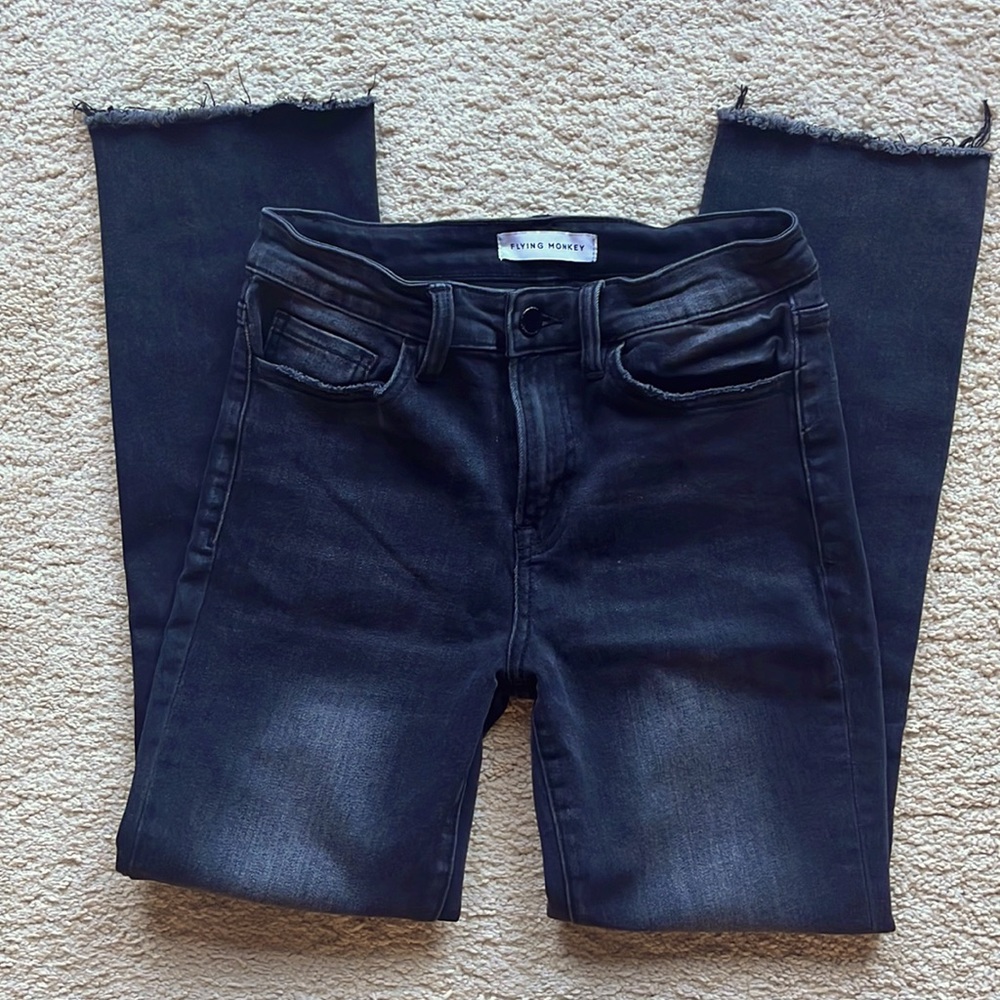 Black Flying Monkey jeans Size 26